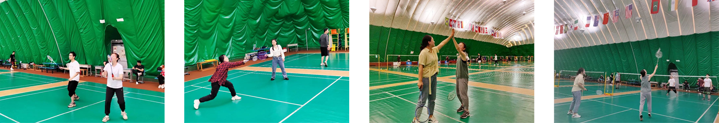 羽你一起，康健挑战丨“出海俱乐部”羽毛球运动